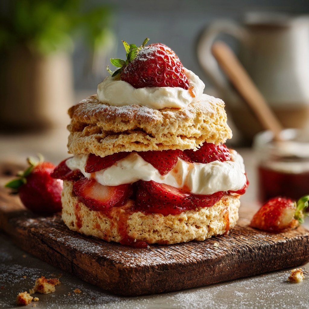 Strawberry Biscuit Shortcake