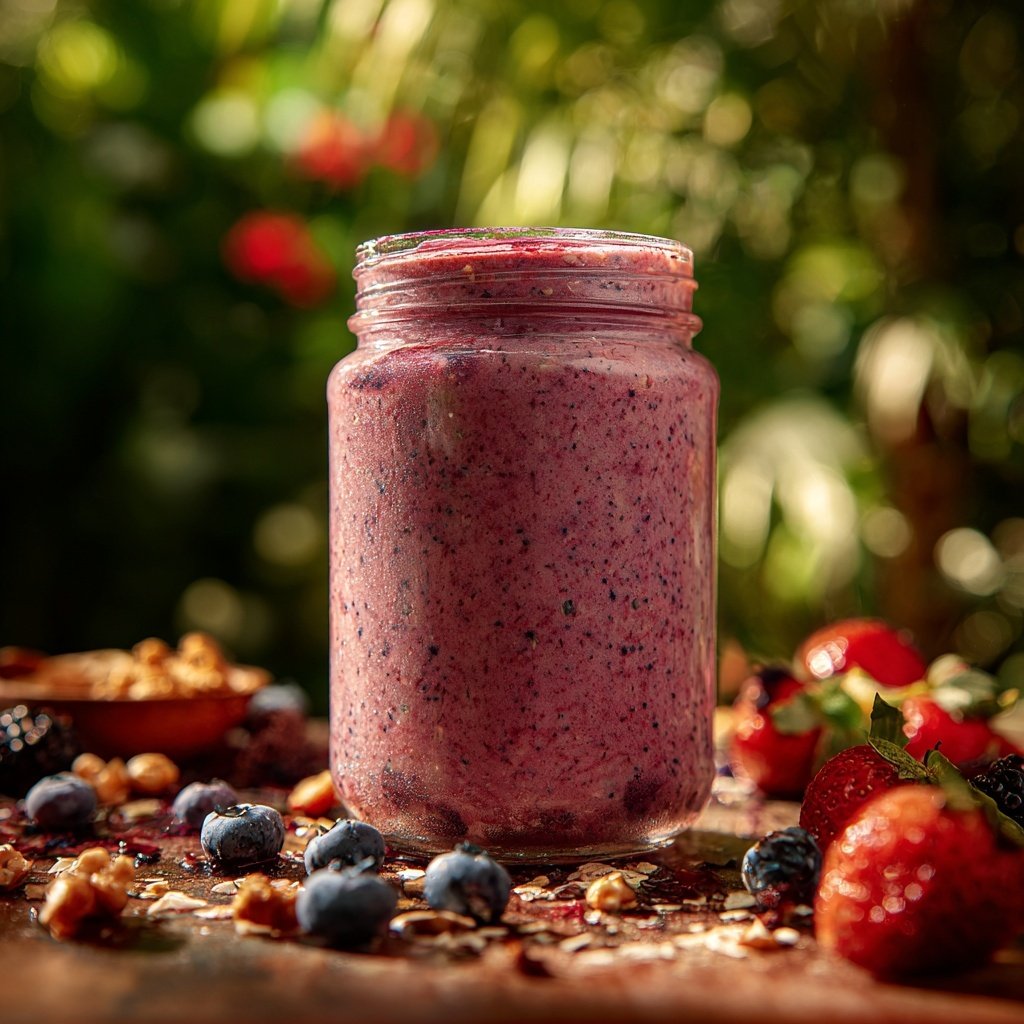 Mixed Berry Morning Smoothie