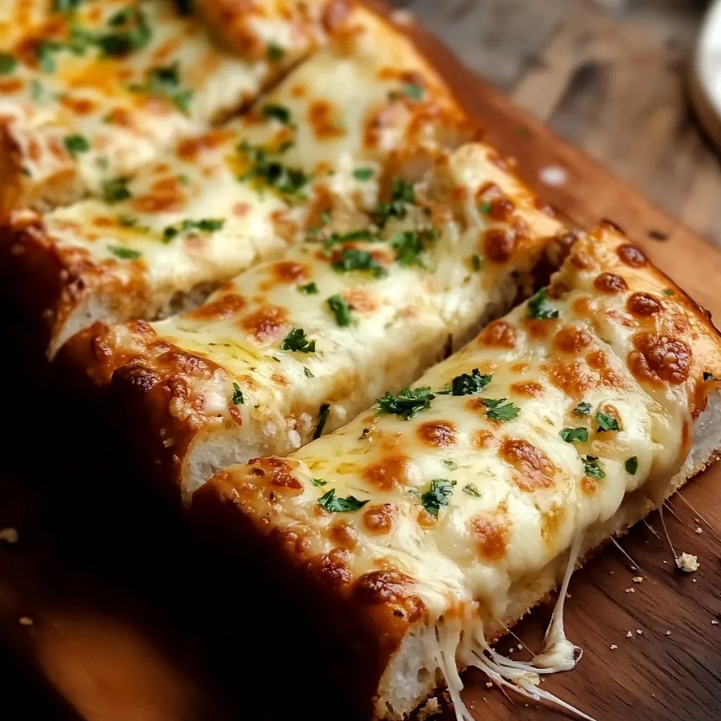 Cheesy Garlic Bread Recipe - Bake with Zoha