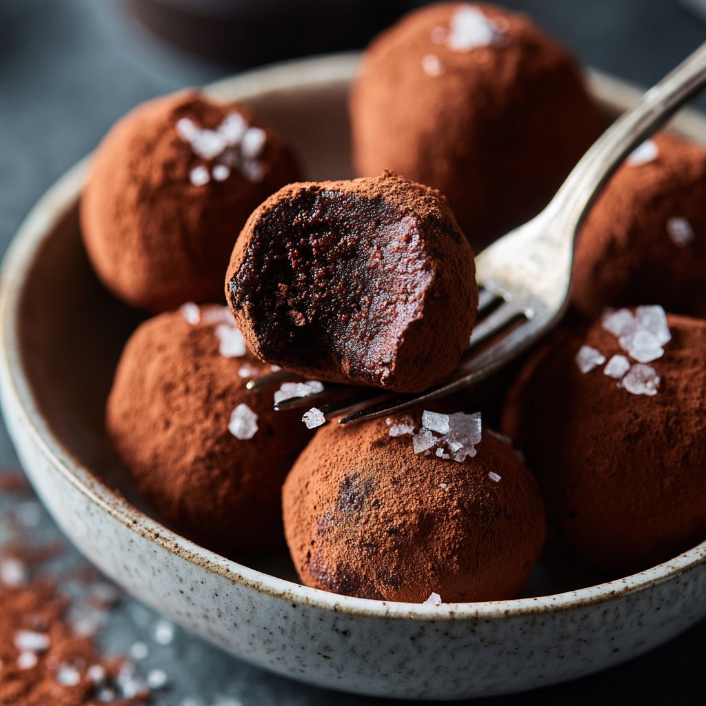 Valentines Treats Chocolate Truffles