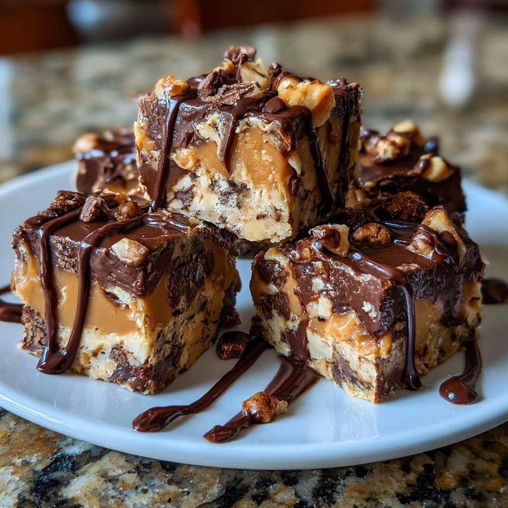 Snickers Fudge Recipe