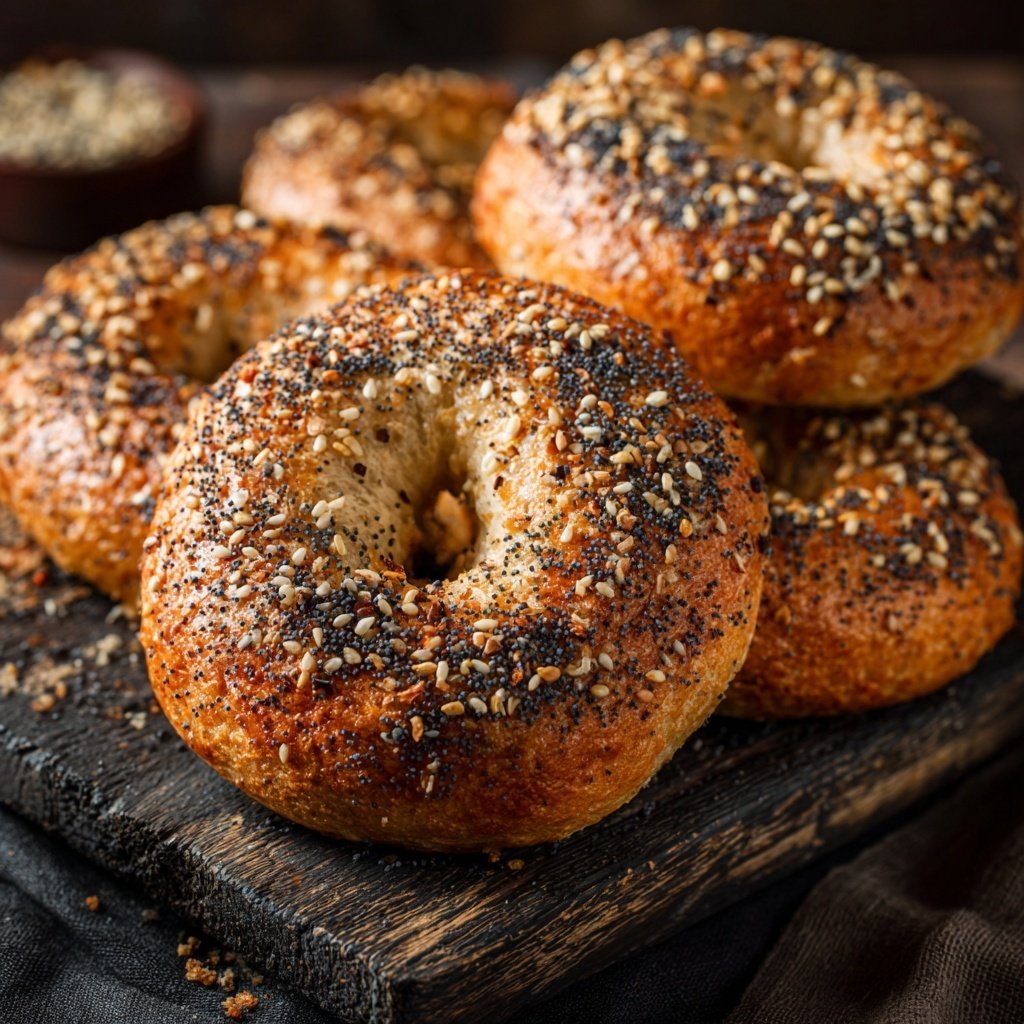Protein Bagels Boiled And Baked