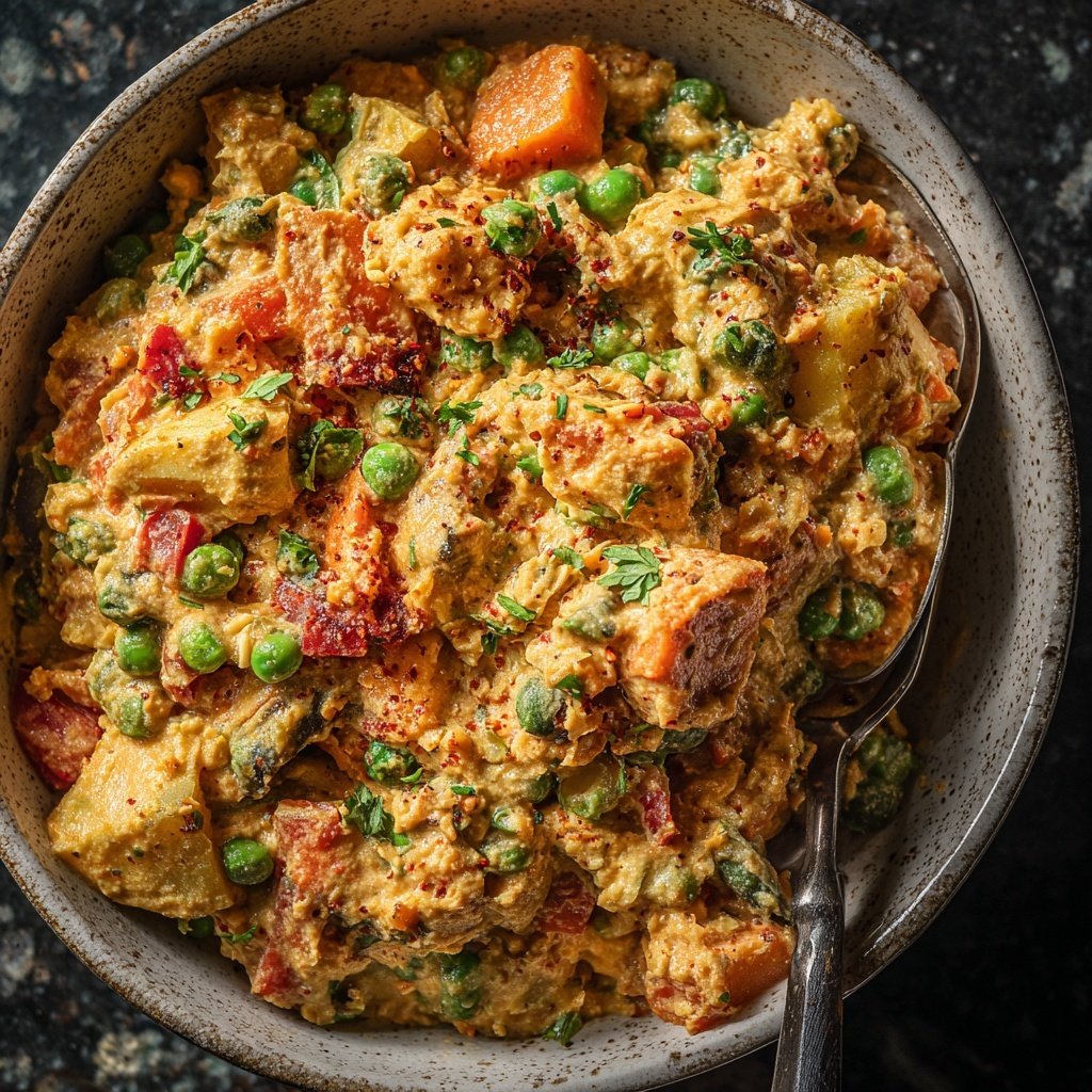 Healthy Crockpot Vegetable Korma