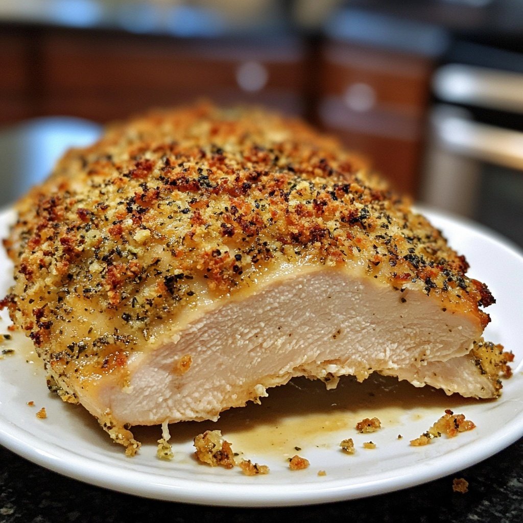 Baked Chicken Breast with Garlic Butter