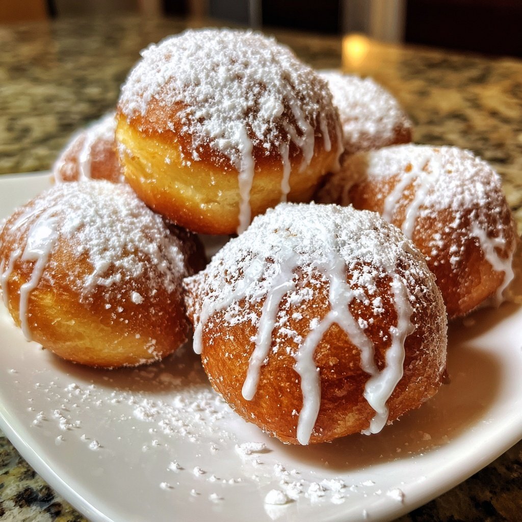 Vanilla French Beignets