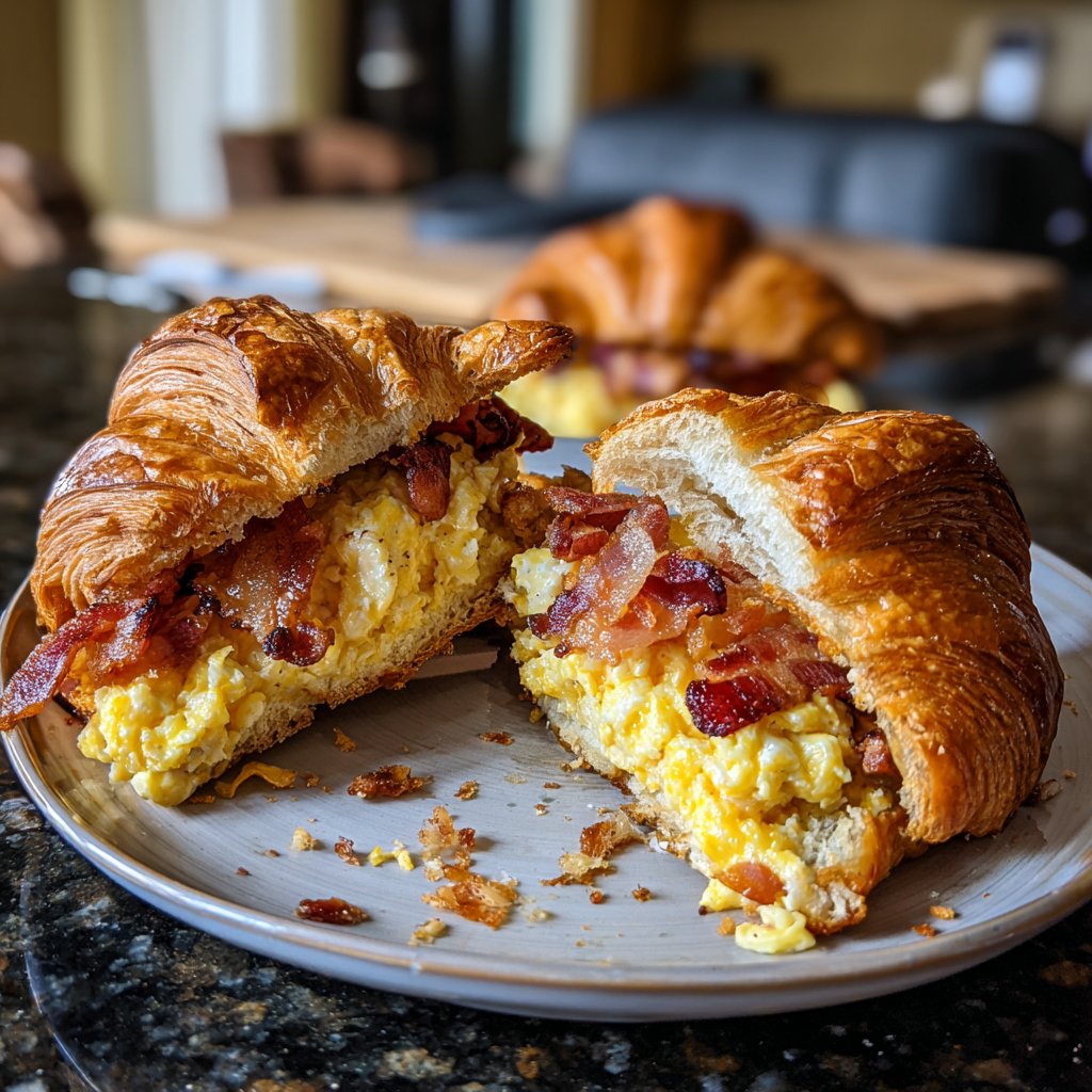 Croissant Recipes For Breakfast Sandwiches