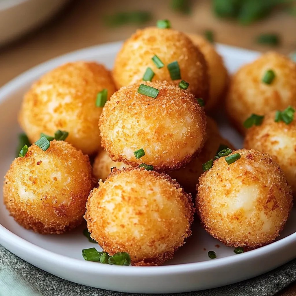 Easy Fried Mashed Potato Balls – Perfect Snack or Appetizer!