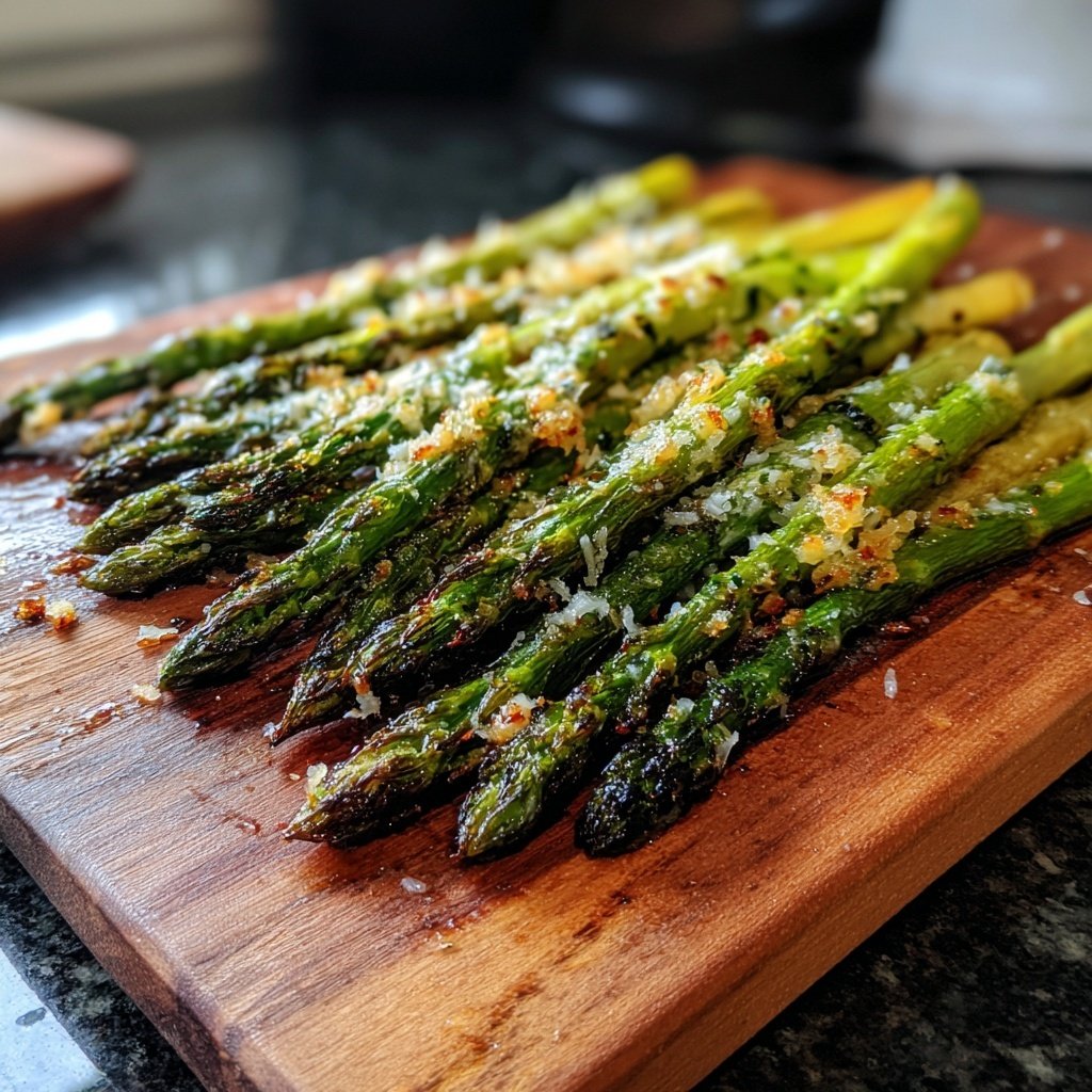Garlic Parmesan Asparagus