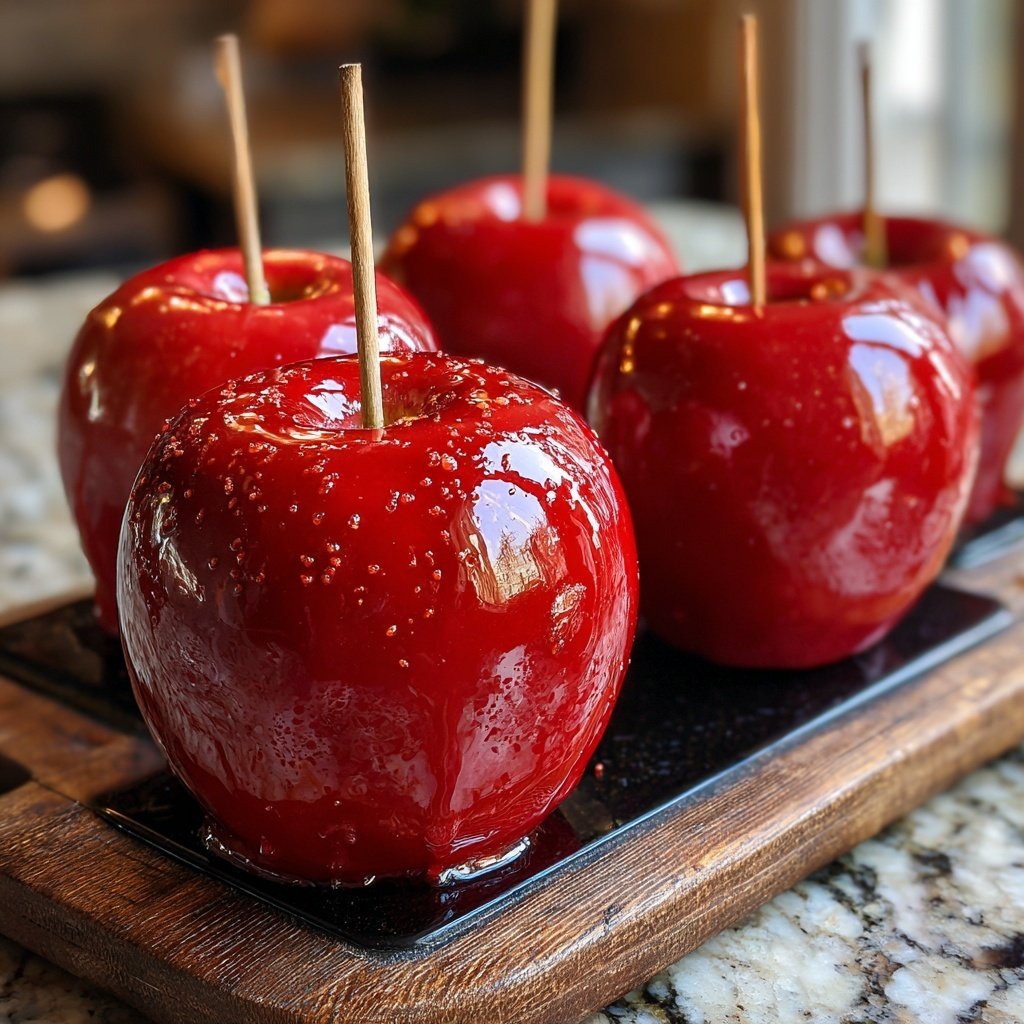 Homemade Candy Apples Without Corn Syrup
