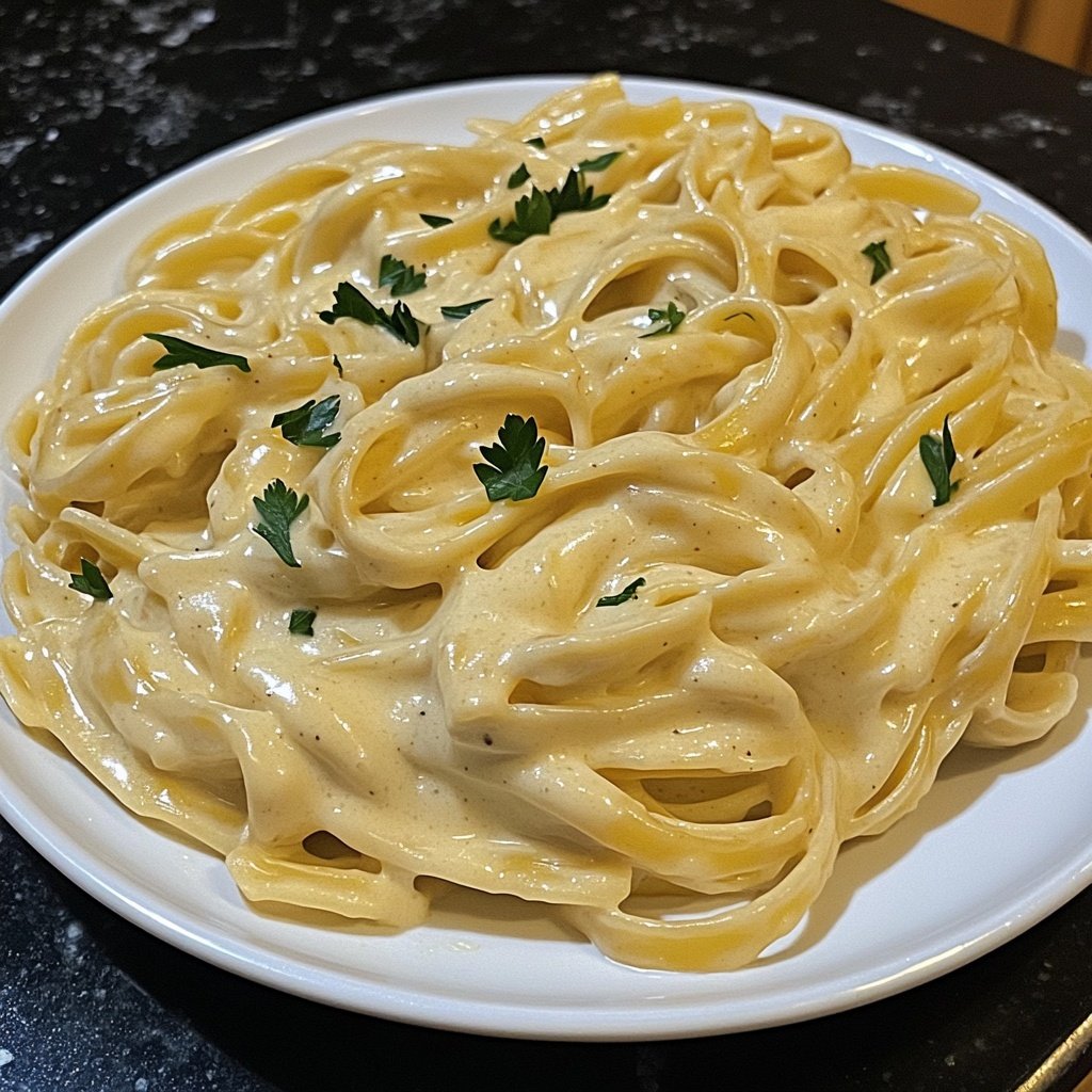 One-Pot Creamy Garlic Pasta