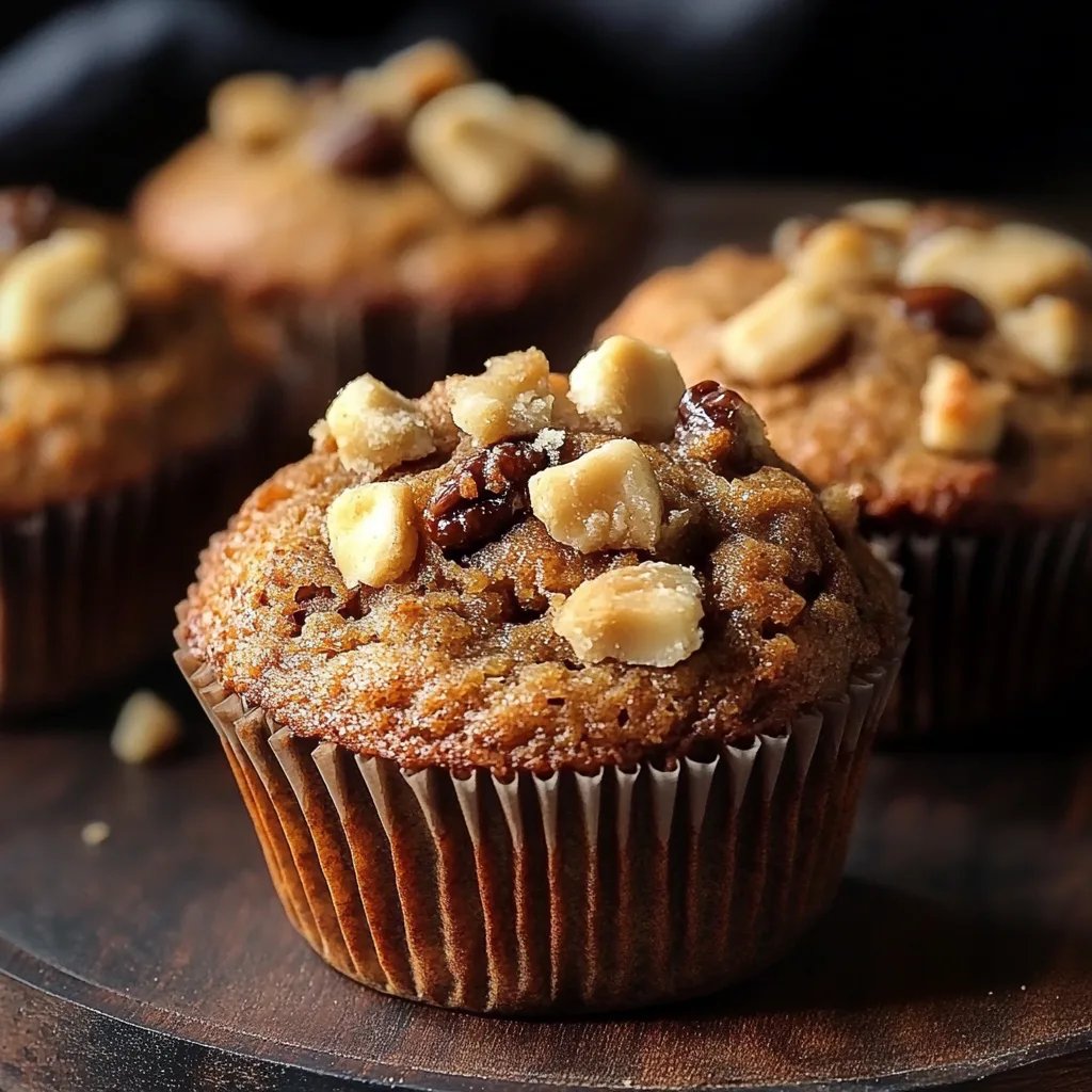 Healthy Peanut Butter Banana Muffins (gluten free & dairy free)