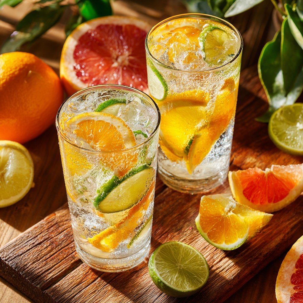 Iced Spring Citrus Drink