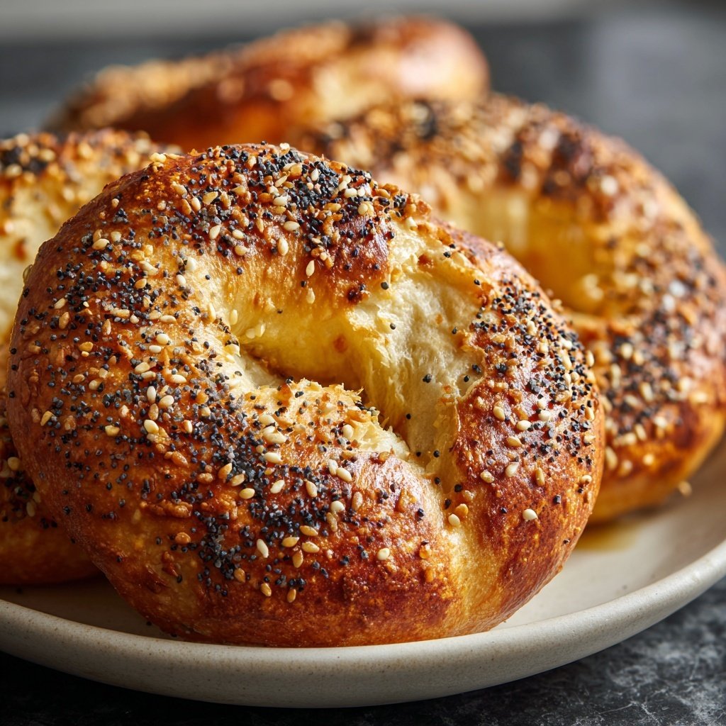 Greek Yogurt Bagels With Baking Powder