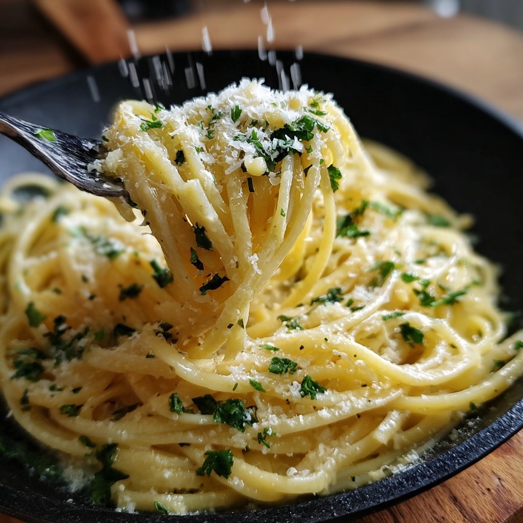 Quick & Easy 15-Minute Garlic Pasta