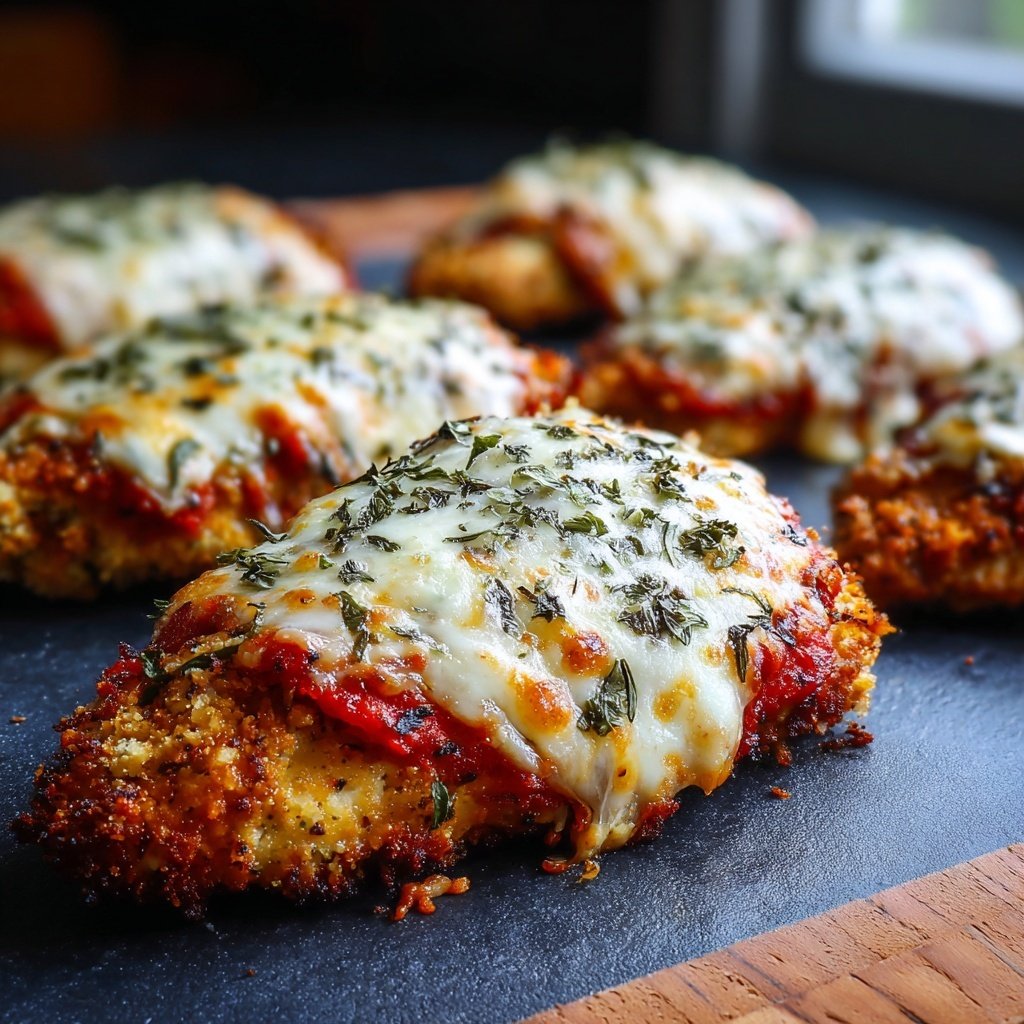Crispy Baked Chicken Parmesan